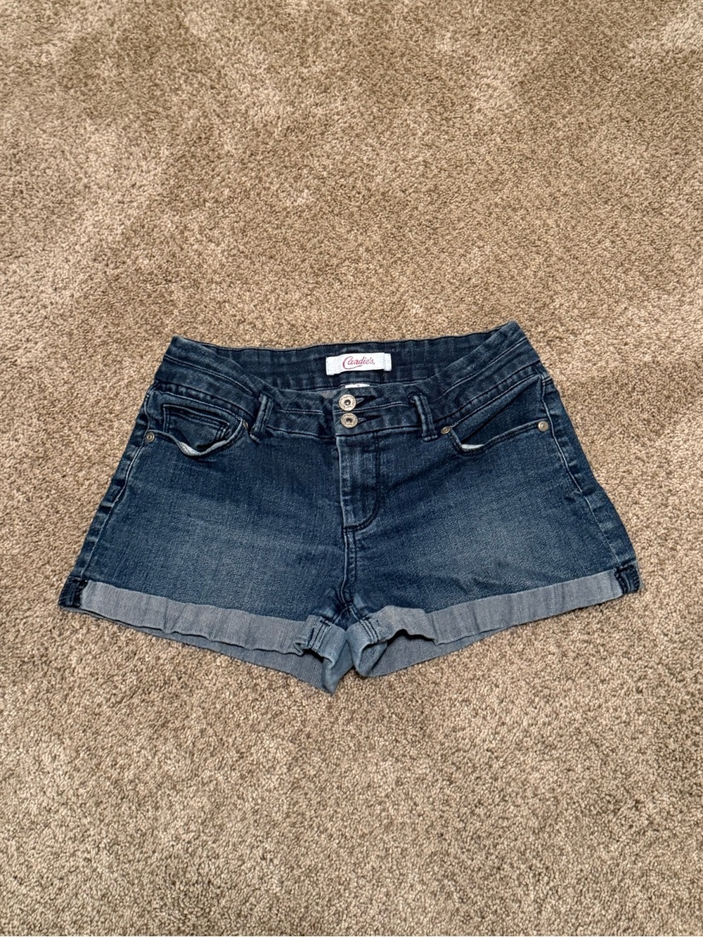 Candies Women's Blue Denim Shorts Size 7